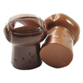 La Praline Chocolatier, chocolate Bouchon de Chapagne Leche