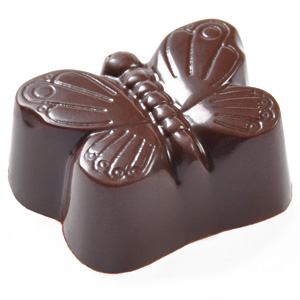 La Praline Chocolatier, chocolate Mariposa